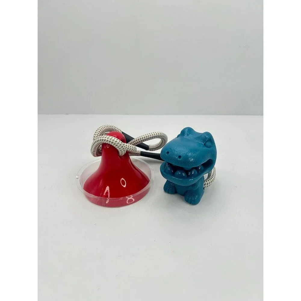 Nezin Interactive Dog Suction Cup Toy Pet Blue Red New‎
